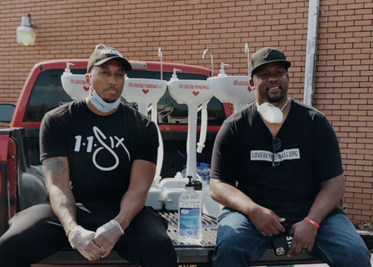 Atlanta Man Creates Hand Washing Stations For Homeless To Prevent Spread Of Virus