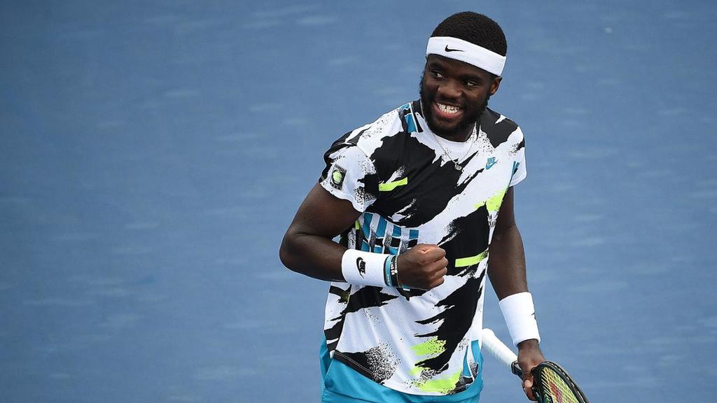 American Tennis Player Frances Tiafoe Defeats Stefanos Tsitsipas, Winning 1st Round of Wimbledon