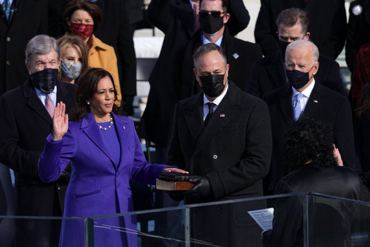 Vice President Kamala Harris Sworn In by Supreme Court Justice Sotomayor, Using Thurgood Marshall’s Bible