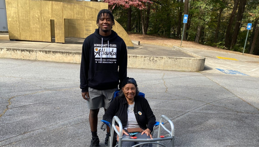 Georgia Grandmother & Grandson Hit The Polls To Vote Together