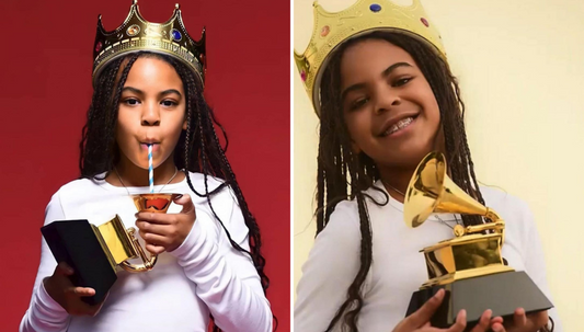 Blue Ivy Carter Dons A Crown And Uses Her Grammy As A Sippy Cup - Celebrating Her Black Girl Magic