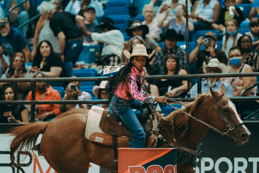 11-Year-Old Cowgirl Makes History Competing At The First Nationally Televised Black Rodeo