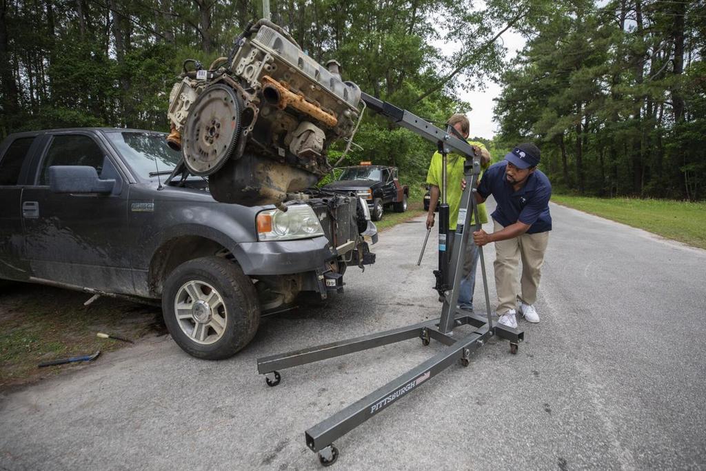 This BBQ Restaurateur Doubles As Mechanic, Fixing Up Old Cars And Donates Them To Those In Need