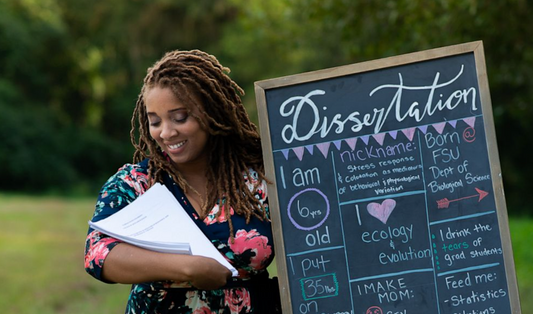 Ph.D Student Does Maternity and Newborn Photoshoot To Celebrate Dissertation