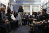 Michelle Obama Surprises Young Men From Wayne State University At The Motown Museum