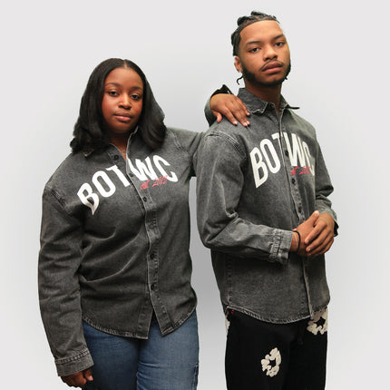 BOTWC Ancestors Denim Button Up Shirt