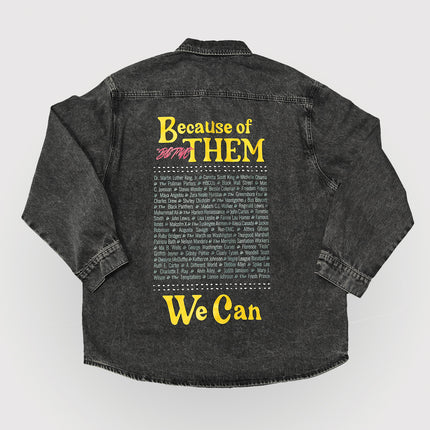 BOTWC Ancestors Denim Button Up Shirt