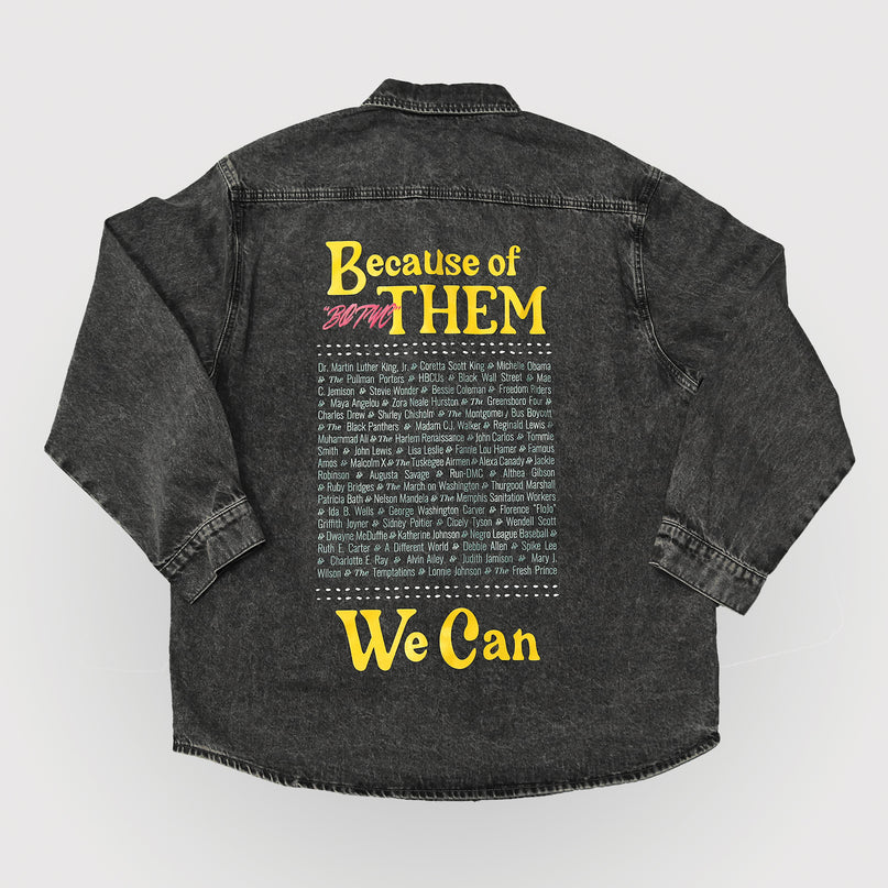 BOTWC Ancestors Denim Button Up Shirt