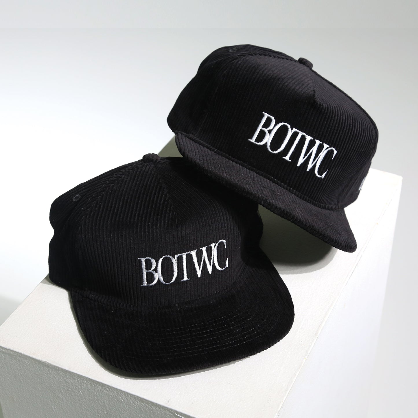 BOTWC Corduroy Six Panel Hat - Black