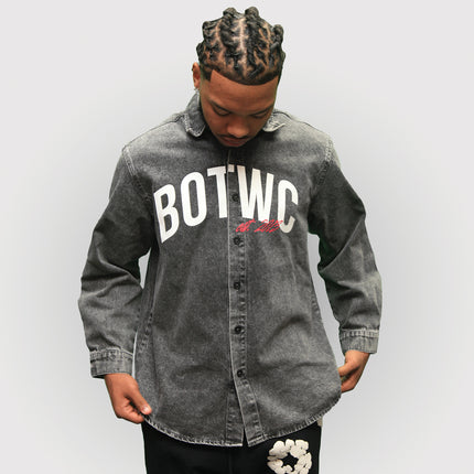 BOTWC Ancestors Denim Button Up Shirt