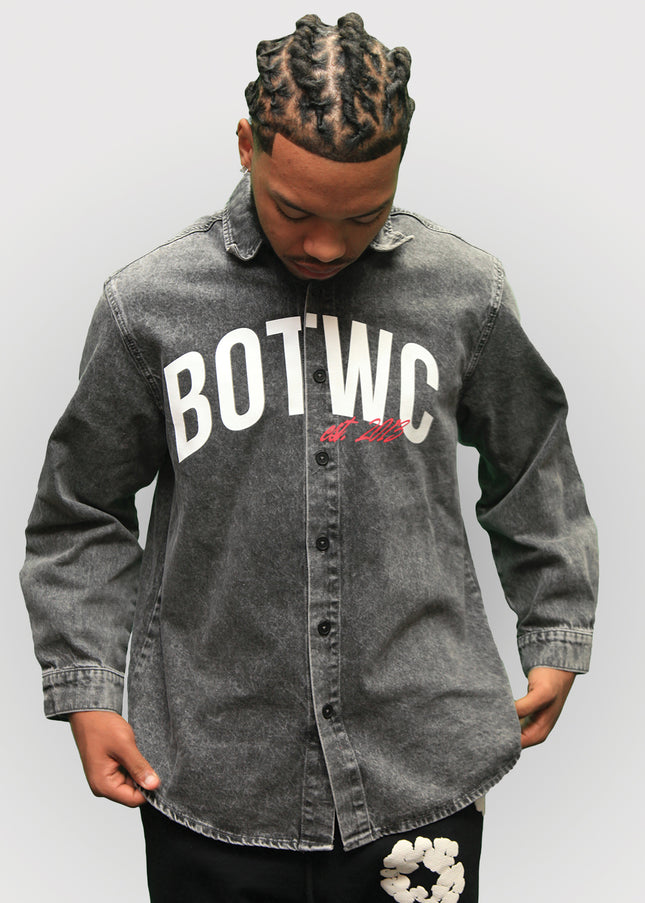 BOTWC Ancestors Denim Button Up Shirt