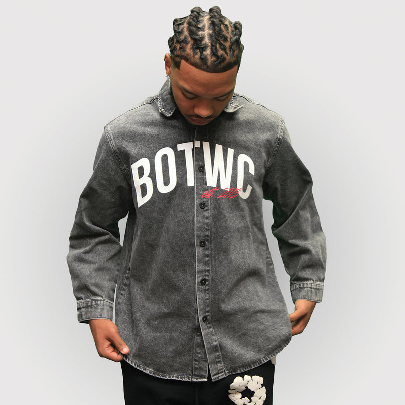 BOTWC Ancestors Denim Button Up Shirt
