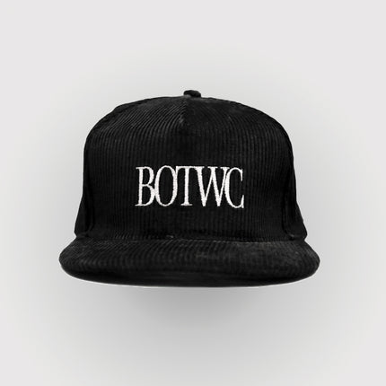 BOTWC Corduroy Six Panel Hat - Black