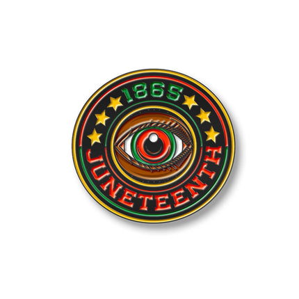 Juneteenth 1865 BOTWC T-Shirt + Lapel Pin