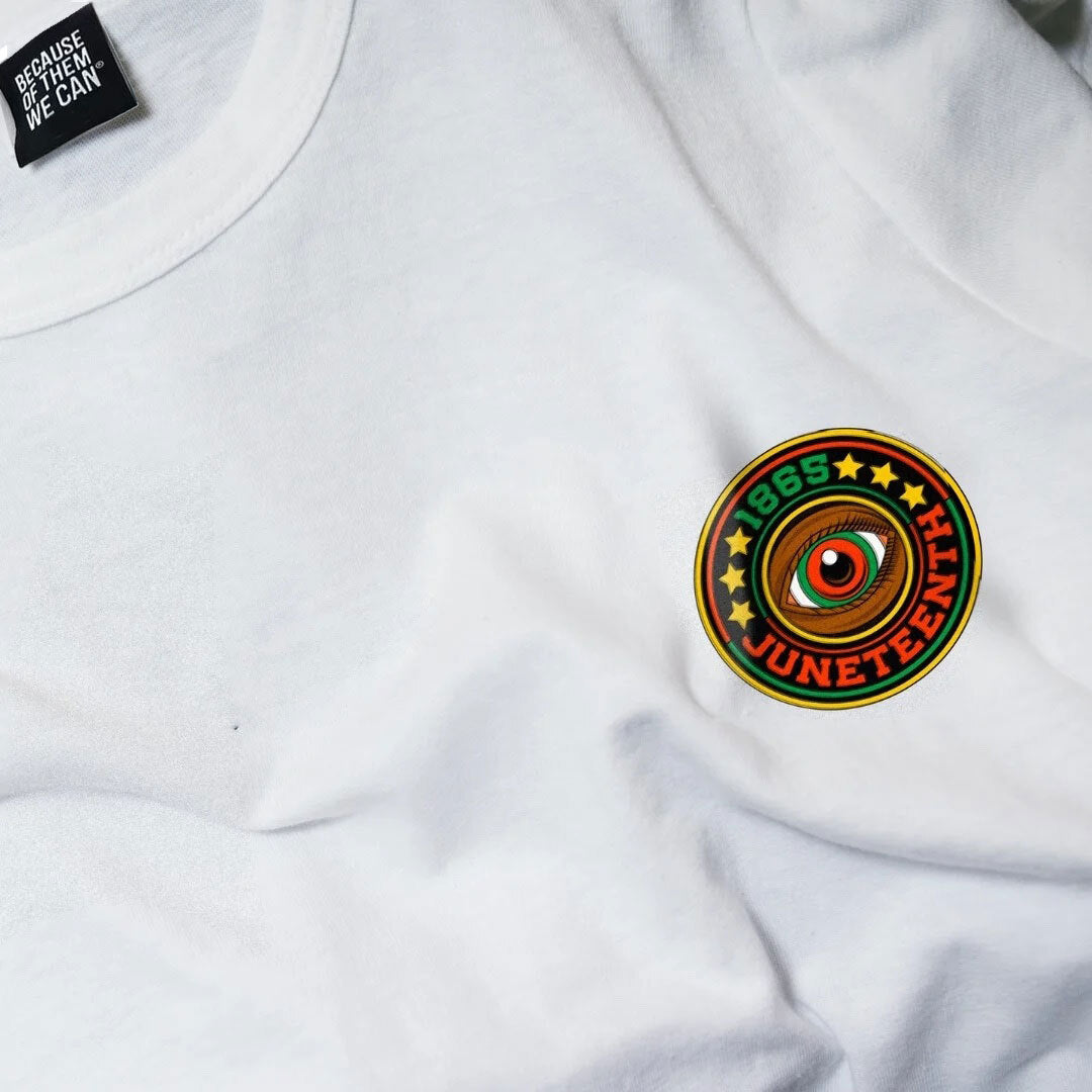 Juneteenth 1865 BOTWC T-Shirt + Lapel Pin