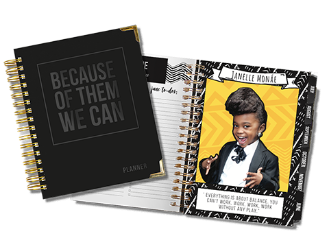 Because of Them We Can Planner