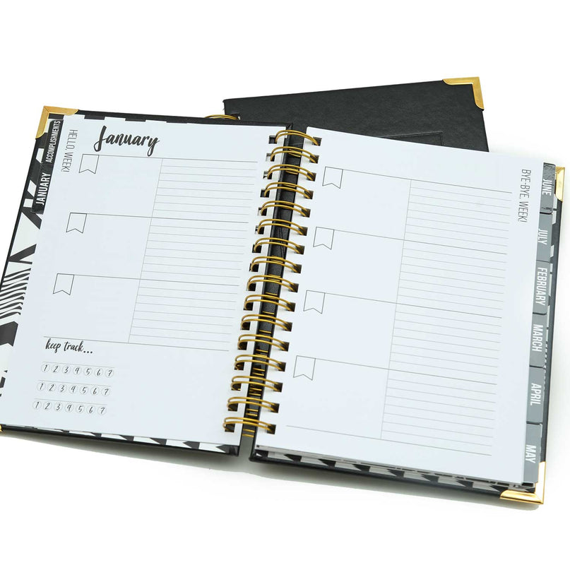 Because Of Them We Can Undated Planner