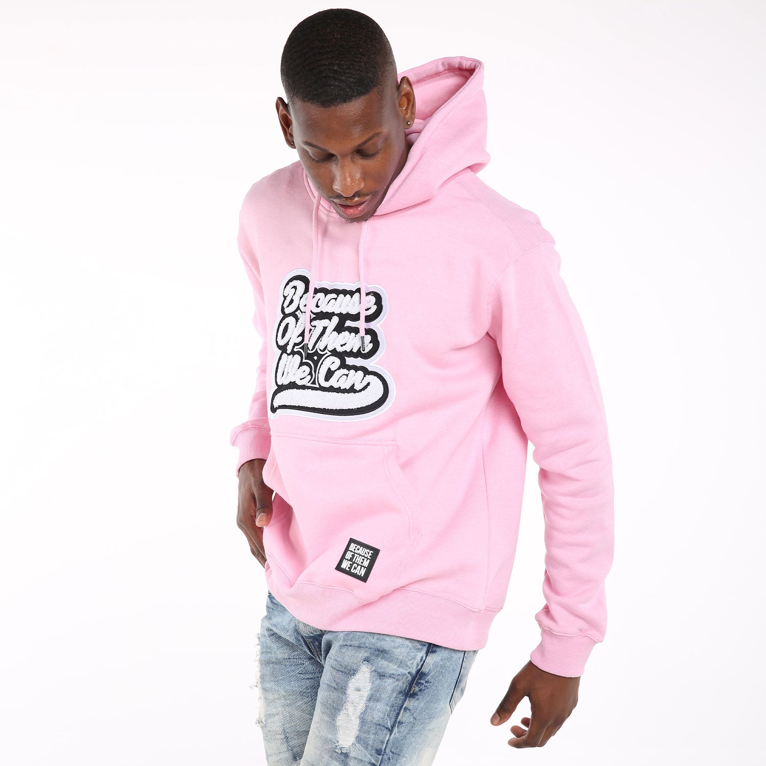 Because of Them We Can Hoodie - Pink