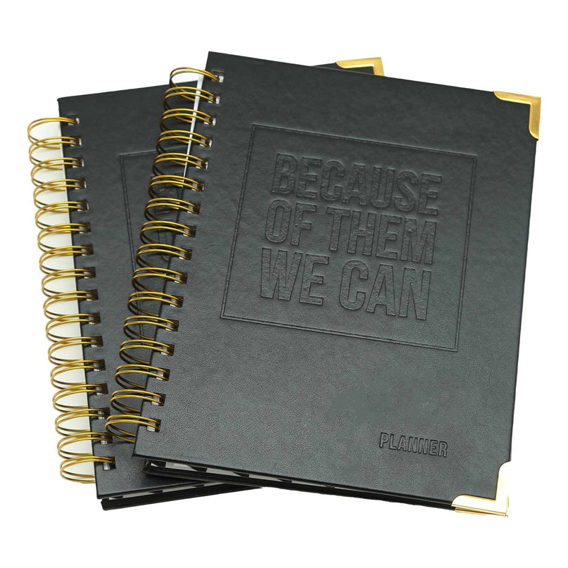 Because Of Them We Can Undated Planner