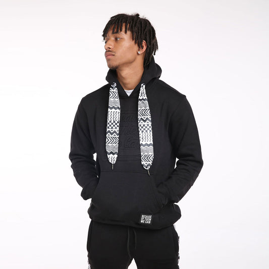 Because of Them We Can Ribbon Sweatsuit - Black
